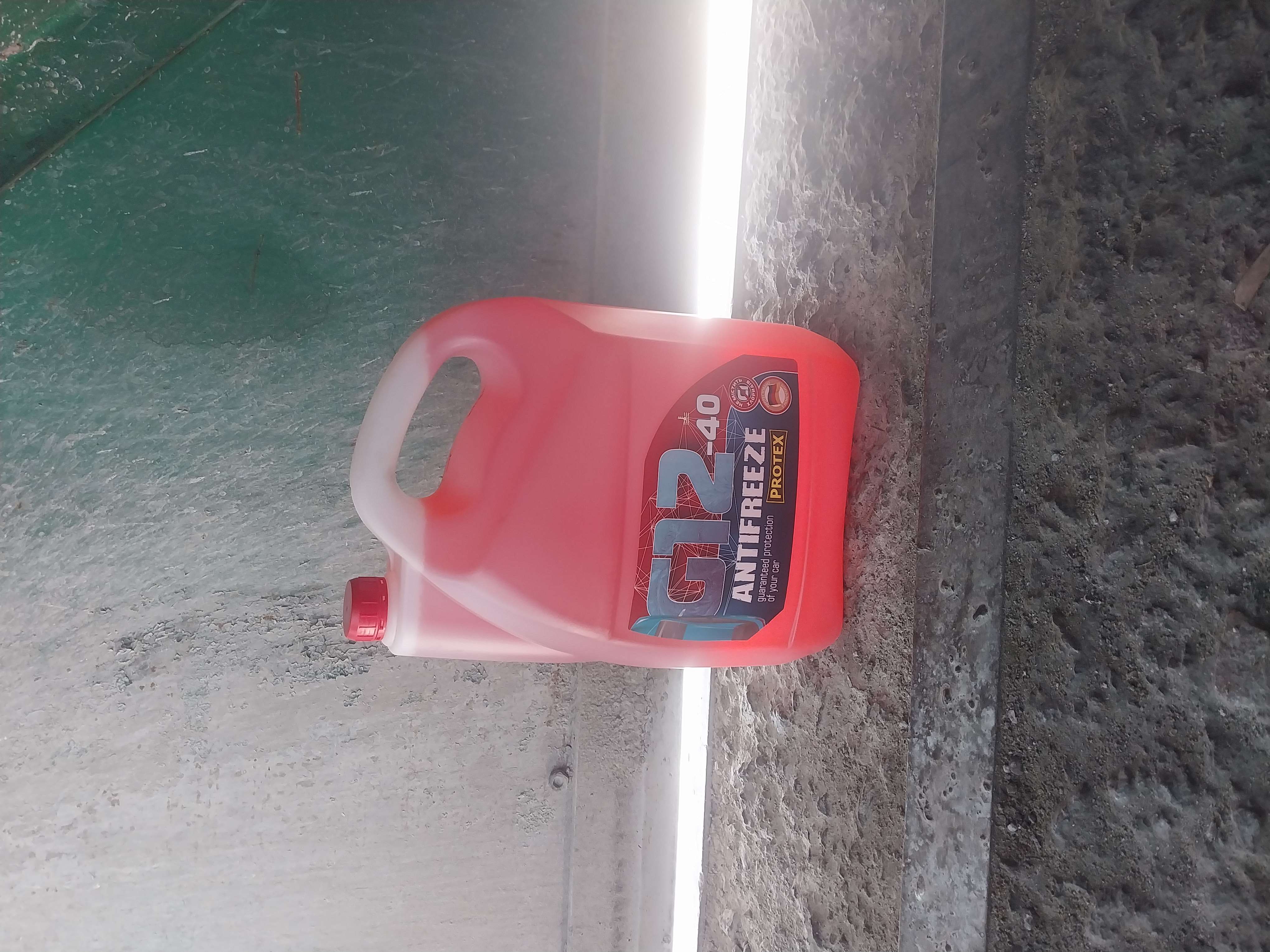 АНТИФРИЗ -40 (G12) ЧЕРВОНИЙ ТМ PROTEX 10 л